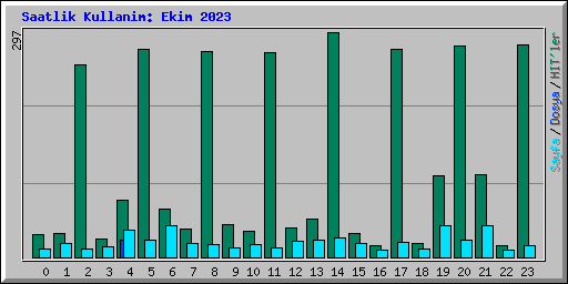 Saatlik Kullanim: Ekim 2023